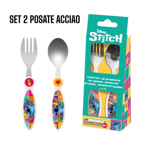 Disney stitch set - de, posate