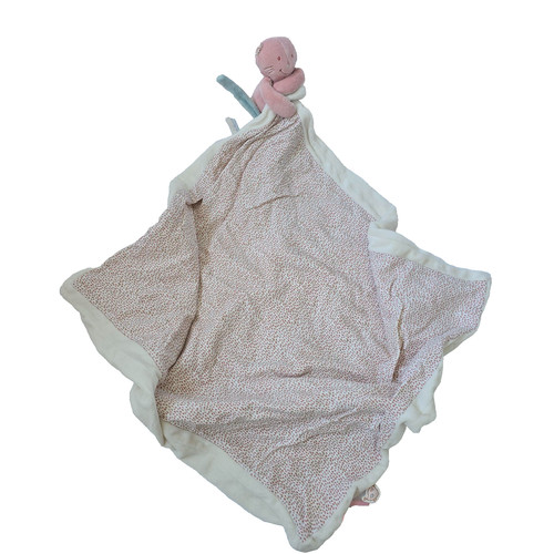 Doudou chat rose - chat, couverture