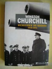 Winston Churchill Mémoires De Guerre 1919-1941 Tome 1