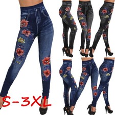 FEMME LEGGING DENIM MOTIF