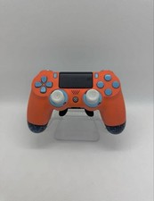 Manette PS4 personnalisée Scuf Infinity4PS Pro orange bleu palettes EMR Remap...