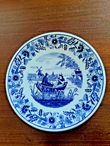 Delft assiette décorative - assiette,