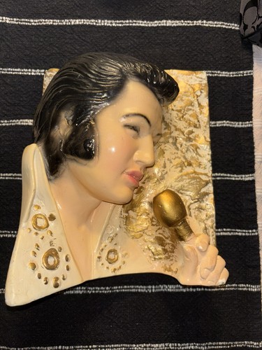 Vtg elvis presley with mic - elvis,