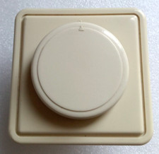 KOPP Interrupteur Variateur de Lumière Électronique à Agrafes Blanc TBE