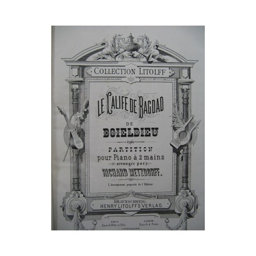 Boieldieu adrien calife de - le,