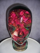 Ancienne marotte tête - marotte, en