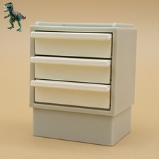 Playmobil tiroir gris-table