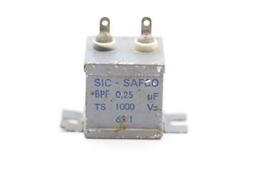 Condensateur sic safco 25uf - condensateur, sic-safco