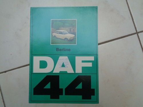 Catalogue brochure daf - daf, 1972