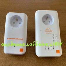 Kit CPL Wifi Extender Orange