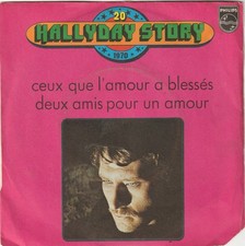 45 tours johnny hallyday " Hallyday story N° 20 "
