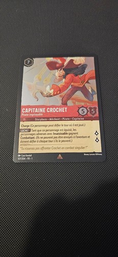Capitaine crochet 107 204 - crochet, foil