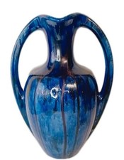 GRAND VASE FORME AMPHORE EN