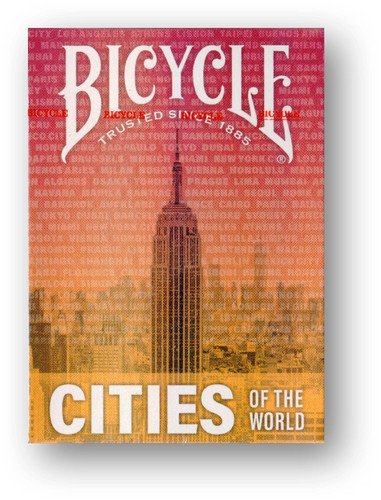 Bicycle villes monde - du, poker