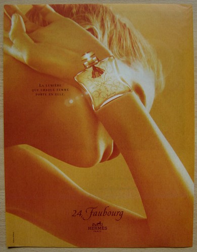 Publicité papier parfum - papier,