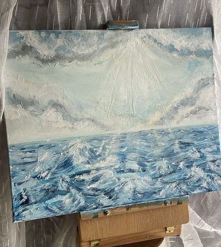 Tableau paysage marin