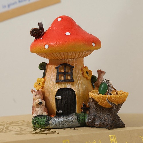 Figurine maison jardin - de,