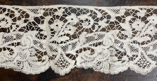 Volant dentelle duchesse - volant,