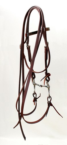 Bridon western pony cuir - bridon,