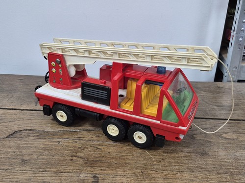 Jouet ancien camion pompier - ancien,