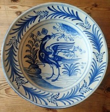 Grand plat faïence - grand,