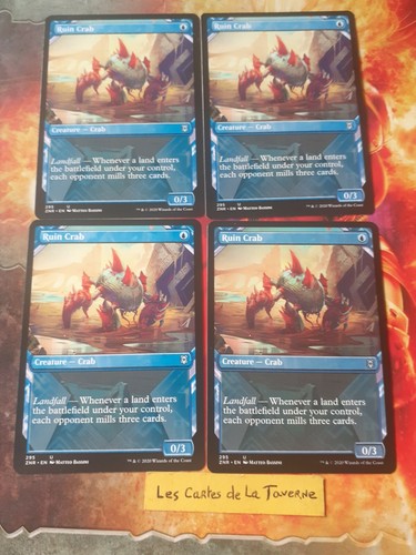 Cartes magic ruin crab - cartes,
