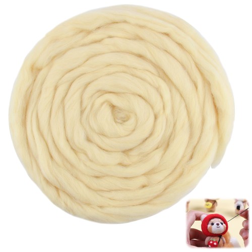 Laine feutrer écru 100 g - laine, à