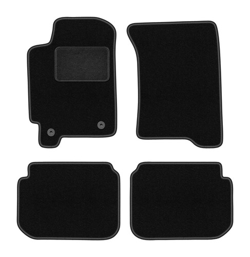 Tapis sol velours noir - sol, en