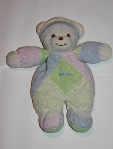 Doudou peluche takinou ours - peluche,