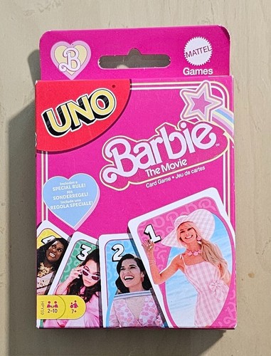 Jeu uno barbie mattel - uno,