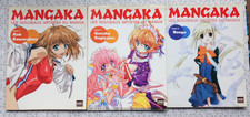 Lot de 3 Livre MANGAKA Les Nouveaux Artistes du Manga volume 1 / 2 / 3