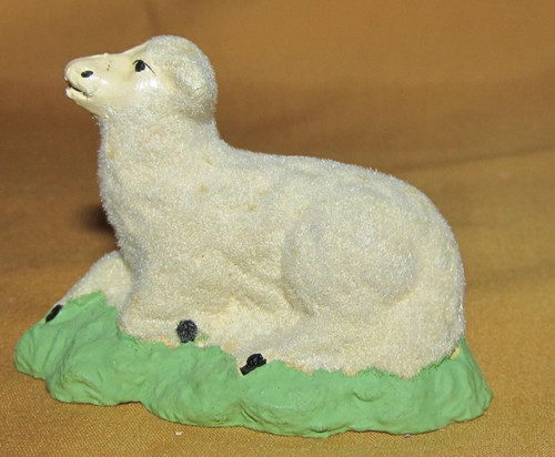 Santon crèche ancien mouton