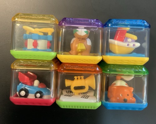 Fisher price peek boo blocks - a,