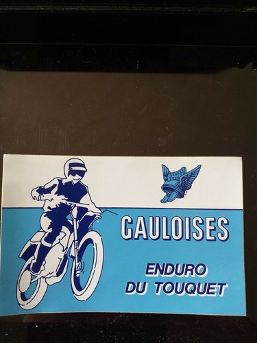Ancien autocollant gauloises - ancien,