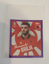 Image Sticker PARALLEL n°ALB PTW Armando BROJA Albania TOPPS UEFA EURO 2024