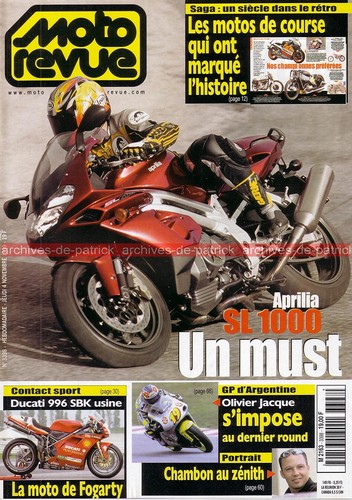 Moto revue 3398 ducati - moto,