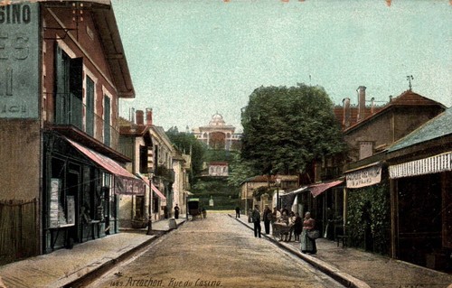 Cpa arcachon rue du casino - cpa,