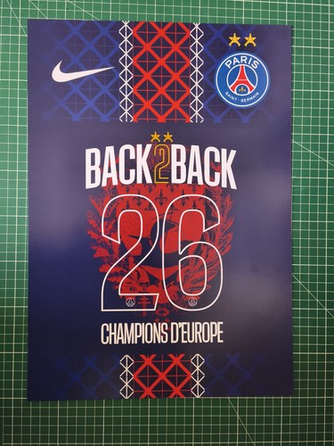 Affiche poster psg back2back - poster,