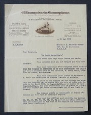 Facture PARIS 1932 Cie