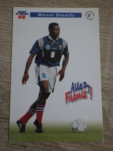 Cpm carte postale foot - carte,