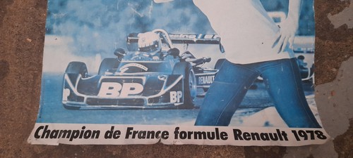 Rare affiche bidon huile - affiche,
