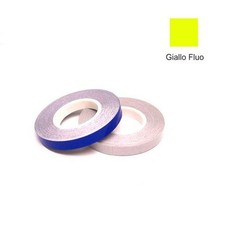 Adhésifs Universel Pour Jantes en Alliage Moto Tuning BCR Hauteur 7MM Jaune Fluo