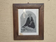 Ancienne Cadre En Bois Massif