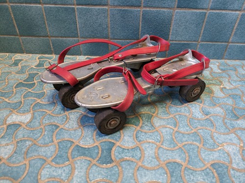 Patins roulettes vintage - roulettes,