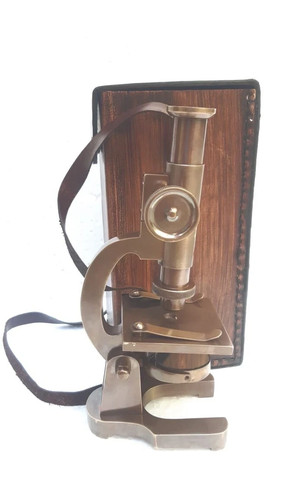 Microscope laiton ancien