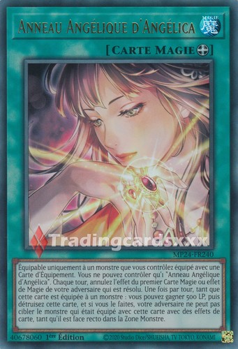 Anneau angélique - yu-gi-oh!,