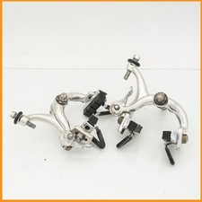 ENSEMBLE ANCIEN D'ÉTRIERS DE FREIN CAMPAGNOLO SUPER RECORD VÉLO DE ROUTE VINT...