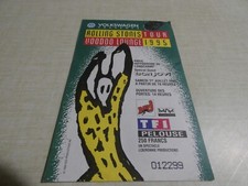 ticket billet used place