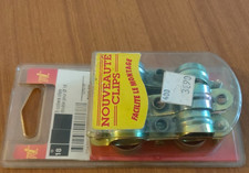 5X COLLIER DOUBLE DE FIXATION DE TUYAUX DE PLOMBERIE 18 EN METAL