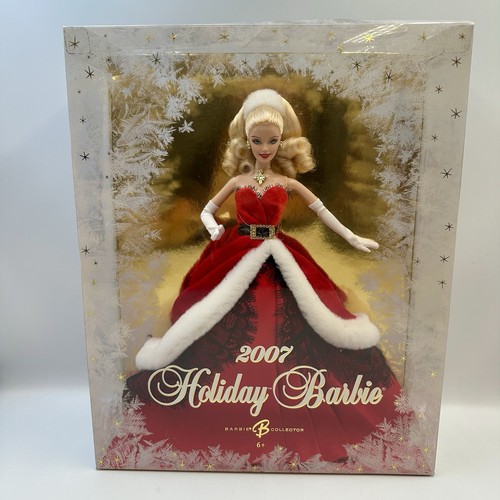 Holiday barbie 2007 mattel - holiday,